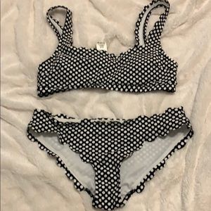 Polka dot bikini